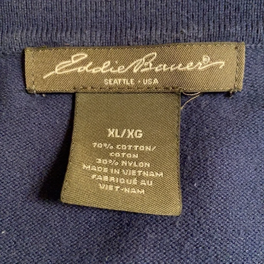 Eddie Bauer 3/4 sleeve lightweight cardigan